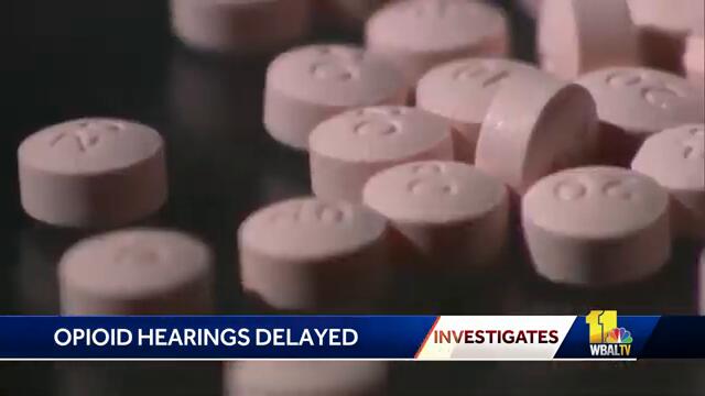 Hearings postponed on opioids amid ongoing litigation