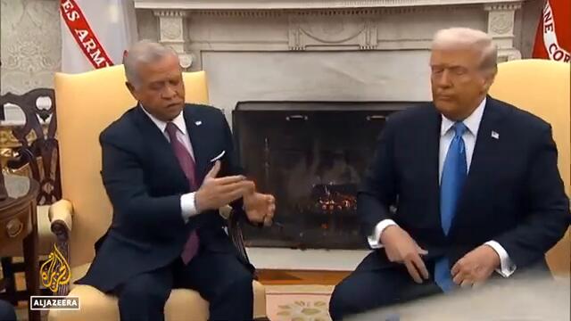 Trump Gaza comments: US president recommends plan but will not impose it