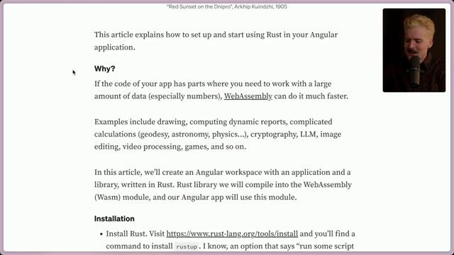 Can we put Rust in Angular to make it faster? WASM deep dive