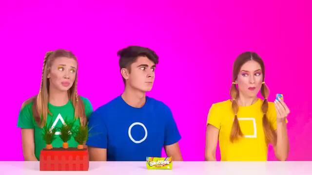 Геометричний Челендж з Їжею | Кухонні Лайфхакі та Рецепти від BaRaDa Challenge