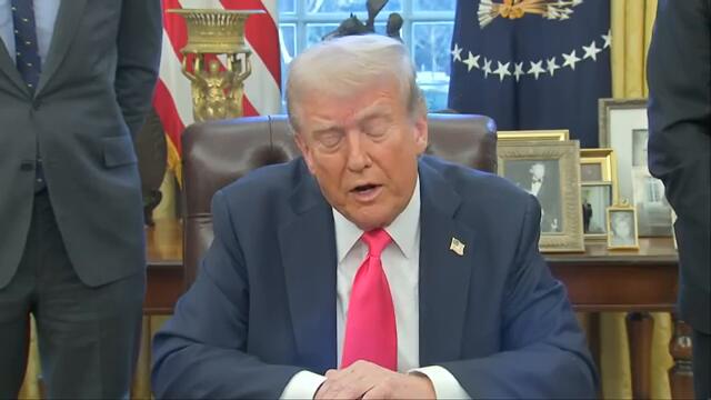 FULL SIGNING: President Trump signs new executive orders