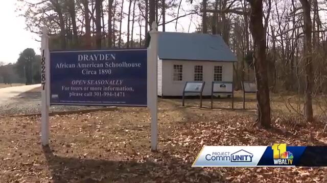 Drayden African American Schoolhouse preserves history