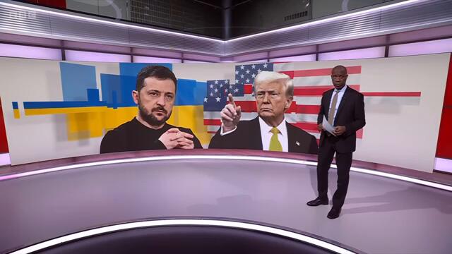 President Trump confirms no US security guarantee for Ukraine | BBC News