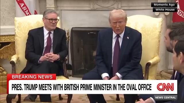 King Charles sends a letter to President Trump