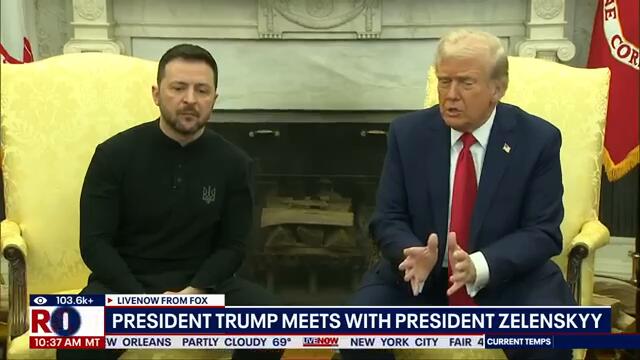 WATCH: Trump argues with Zelenskyy in Oval Office