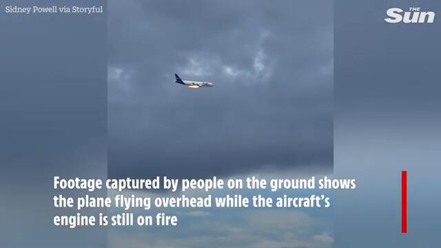 Horror as plane explodes into huge fireball during takeoff