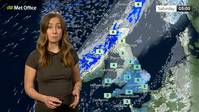28/02/2025 – Frost in the south, cloudier north – Evening Weather Forecast UK – Met Office Weather