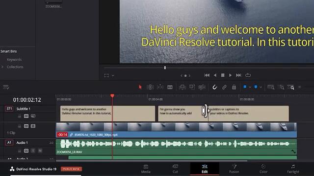 How To Export Subtitles In Davinci Resolve