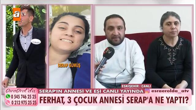 Ferhat, Serap'a işkence mi yaptı? - Esra Erol'da 5 Mart 2025 @EsraErolatv