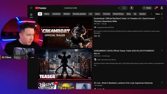 The Best Mickey Mouse Horror Movie? Screamboat Trailer