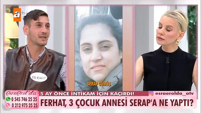 Ferhat, 3 çocuk annesi Serap'a ne yaptı?  - Esra Erol'da 6 Mart 2025 @EsraErolatv