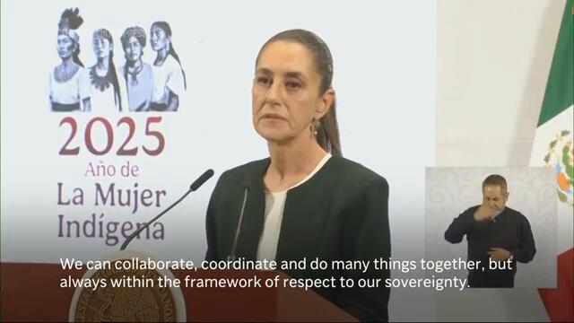 Mexico's president reacts to Trump postponing tariffs on most goods