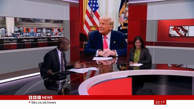 US President Donald Trump pauses some Canada and Mexico tariffs until next month | BBC News