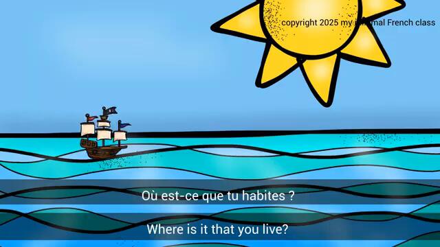📺🔠 Où est ce que tu habites  ? (All Subtitles)