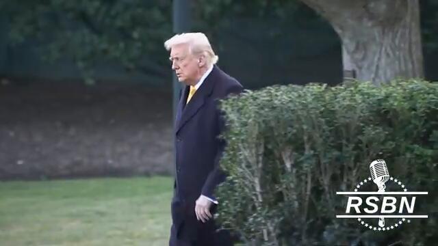 WATCH: President Trump and Elon Musk Leave the White House together on the way to Mar-A-Lago 3/7/25