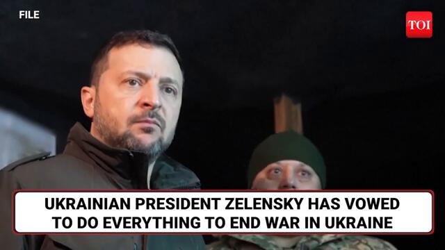 Zelensky SURRENDERS To Trump; Ukraine President Makes Big Announcement On War With Russia | Watch