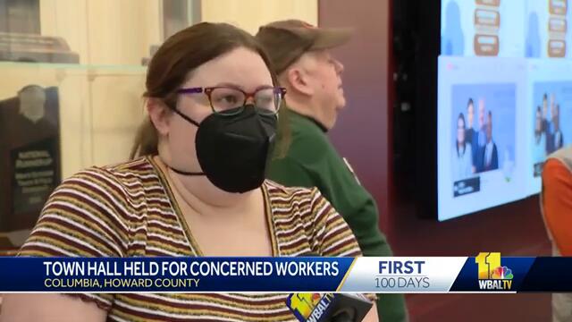 Howard County town hall focuses on federal workers