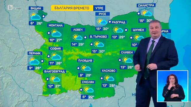 bTV Времето (14.03.2025 г. – централна емисия)