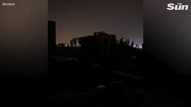 Israel launches huge air blitz on Hamas in Gaza as ceasefire shatters