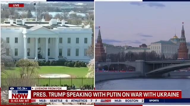 President Trump & Putin talk about Ukraine-Russia war  | LiveNOW from FOX