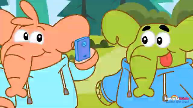 песня слона | Веселые слоны | детские песни и детские стишки | HooplaKidz Russian