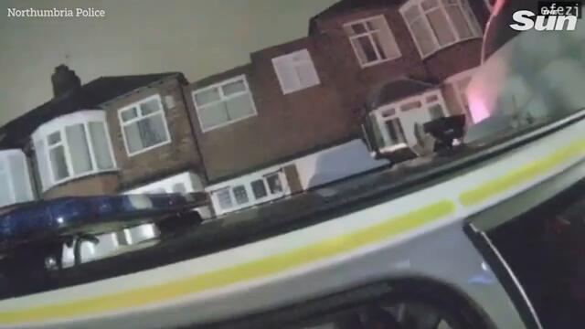 Moment drunk barmaid sobs ‘who’s dead?’ to cops after killing pal in horror crash