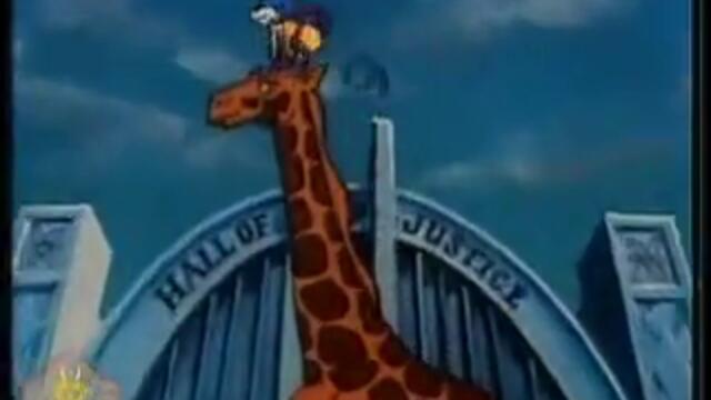 Superfriends 1980 022B - Jayna into a Girafe and Zan into an Ice Wrench