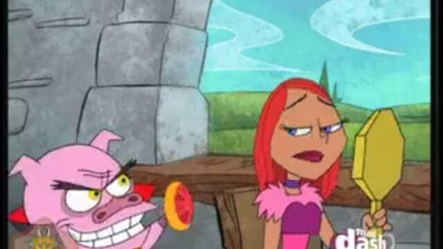 Dave the Barbarian 020 - Candy's Head into Pig