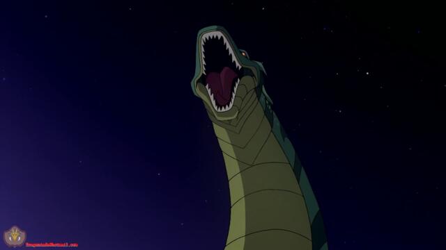 Justice League CoTE - J'onn J'onzz into Sea Serpent (Revert)