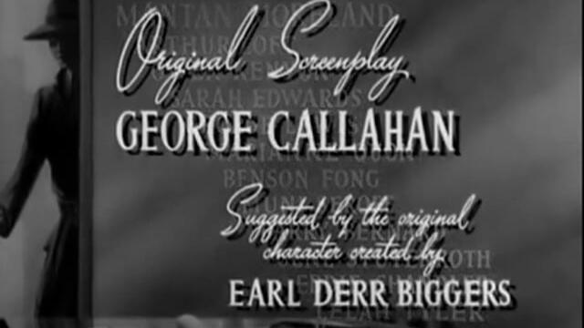 Чарли Чан в тайните служби (Charlie Chan in the secret service 1944) 1/2