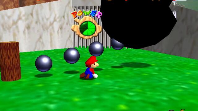 Super Mario 64 - Course 1: Behind Chain Chomp's Gate
