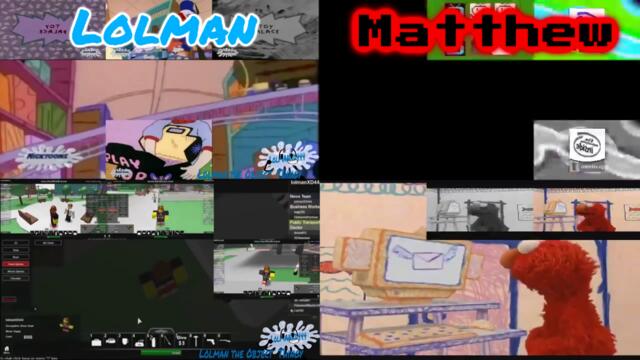 Lolman vs Matthew Sparta Remix Quadparison (REMAKE)