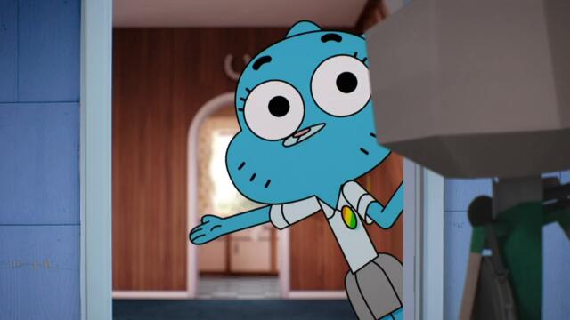 Великолепният чуден свят на Гъмбол - Портретът (С7 Е18) БГ Аудио