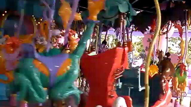 Grayson Danger Dr. Seuss Carousel Caro-Seuss-el ride Universal Islands of Adventure