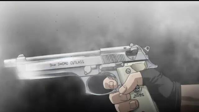 Black Lagoon - 11 Bg Sub