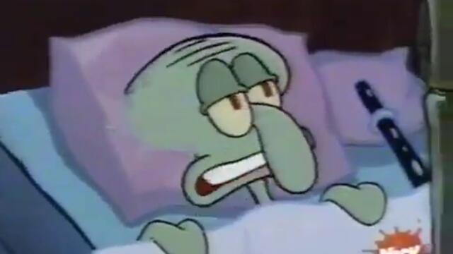 SpongeBob is the only guy i know that could fun with a Jellyfish, for 12 HOURS!