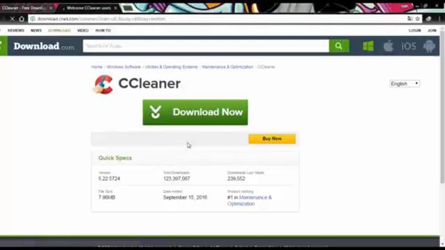 HOW TO DOWNLOAD CCLEANER FOR FREE! (2016) (fixed)