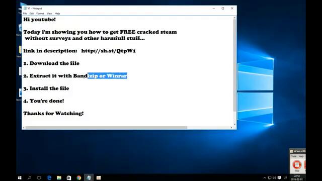 HOW TO GET FREE CRACKED STEAM [ WINDOWS10 ] 2016 (FIXED)