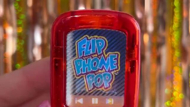 Flip Phone Candy Pop #candy #candyphone #flipphone #asmrtoys #asmrcandy #toys