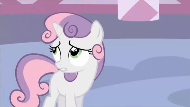 Малкото Пони - Сезон 4 Епизод 19 - For Whom the Sweetie Belle Toils [БГ Аудио]