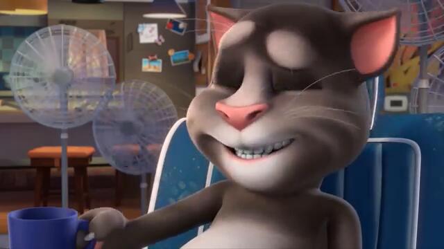 НОВОЕ! Говорящий Том - Жара - 12 СЕРИЯ 2 СЕЗОН  -  Мультики для детей