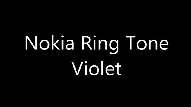 Nokia ringtone - Violet