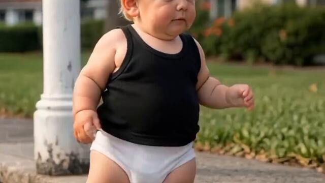 детство Trump, Kim Jong-un and Vladimir Putin