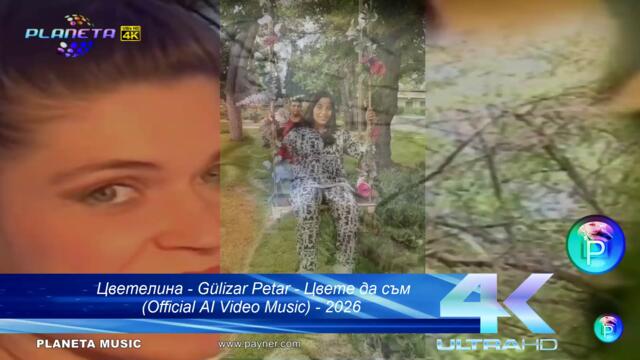 Цветелина - Gülizar Petar - Цвете да съм (Official AI Video Music) - 2026