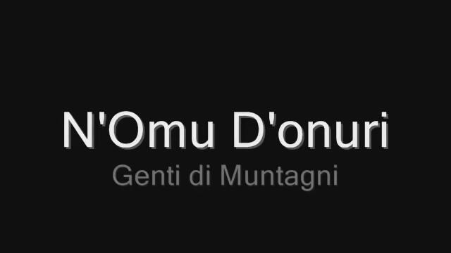 N'omu D'onuri - Aspromonte