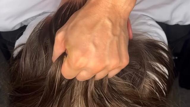 Релаксиращ масаж на скалпа и врата #4