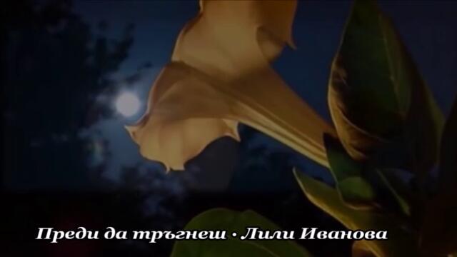 Лили Иванова - Преди да тръгнеш