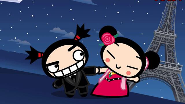 Pucca X Garu In Paris